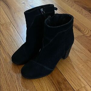 Toms Black Ankle Booties